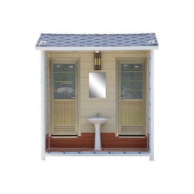 金属雕花厕所金属雕花板环保厕所城市房屋工地临时洗手间公共厕所