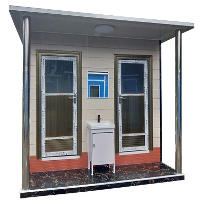 雕花移动厕所户外工地卫生间农村改造临时公厕批发坚固耐用来图定