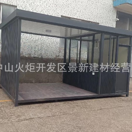 结构岗亭按需定制保安亭户外门岗值班房厂家收费站岗亭设计可移
