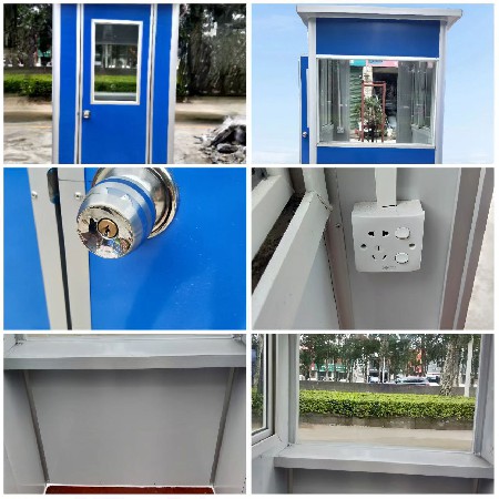 保安亭厂家收费岗亭门卫亭隔离室值班亭户外岗亭房活动房保安岗亭