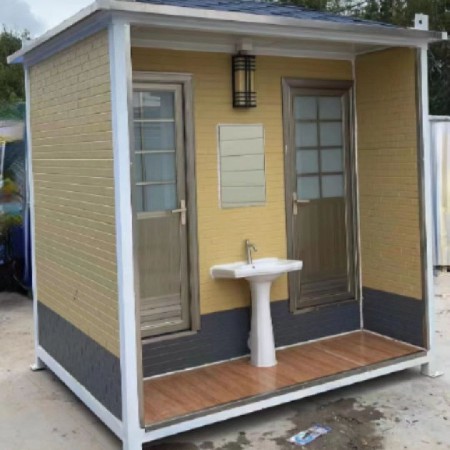 金属雕花移动厕所户外工地成品卫生间农村改造马桶旱厕所淋浴房个