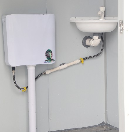 移动双厕所铝合金彩钢板环保厕所城市乡镇工地临时洗手间公共厕所