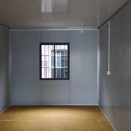 中山集装箱移动房住人轻钢移动房组装简易房工地宿舍箱阳光房框架