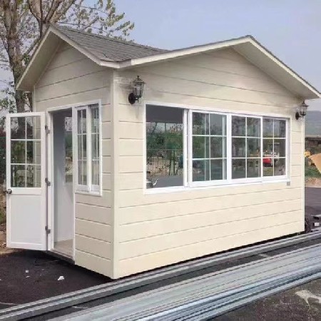 花园户外简易仿古屋凉亭小型房子售货亭保安亭移动公园售票房组装