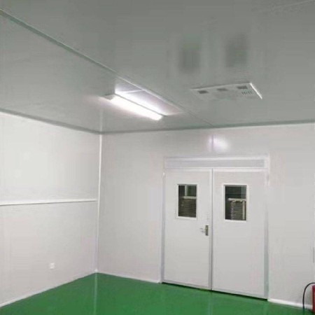 彩钢板荚芯棉净化无尘车间隔墙吊顶保温材料岩棉板泡沫板隔墙下单