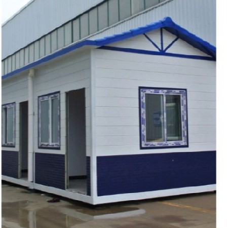 创意金属雕花岗亭户外农家乐防火可移动房屋钢结构售亭轻钢民宿房